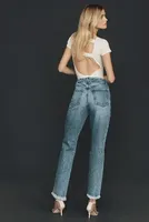 Good American Girlfriend Petite Jeans