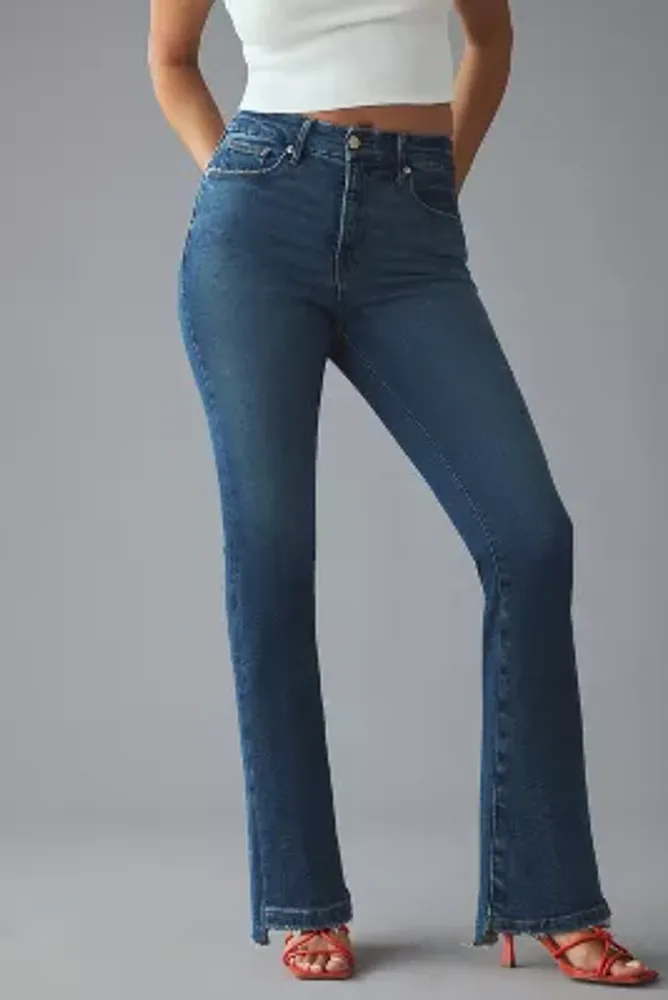 Good American Legs High-Rise Straight Jeans