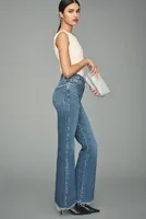 Good American Curve High-Rise Bootcut Jeans