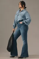 Good American Always Fits High-Rise Bootcut Jeans