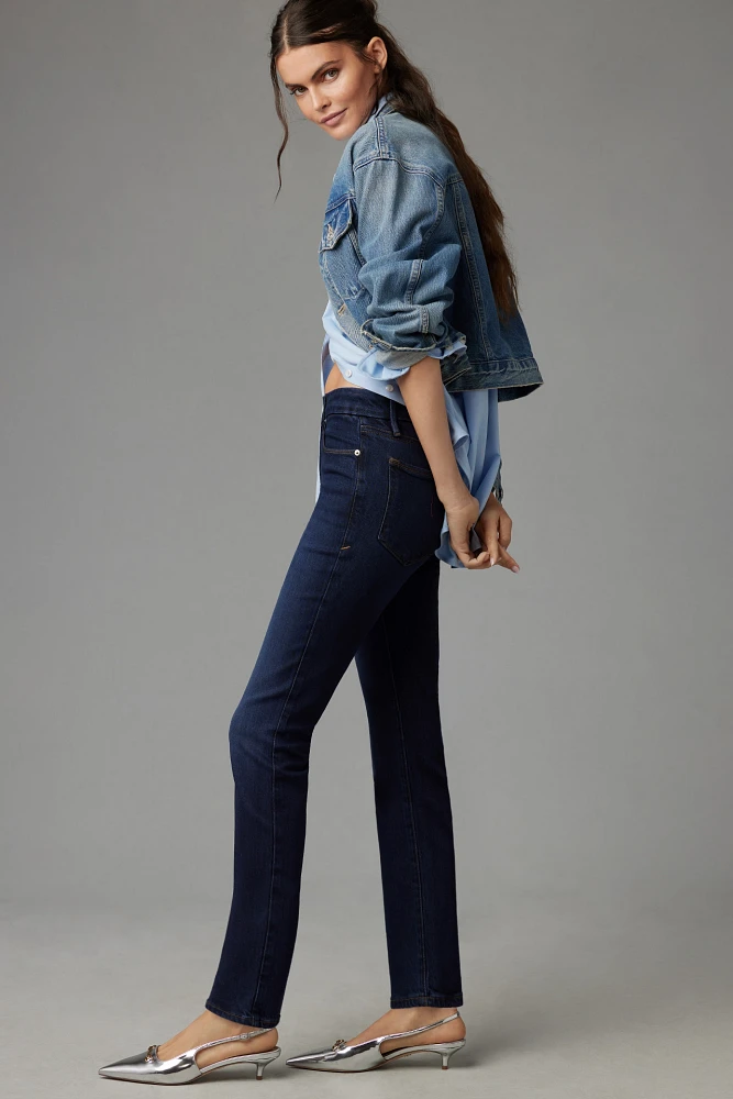 Good American Petite Curve Straight Jeans