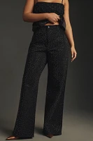 Good American Ease High-Rise Wide-Leg Jeans