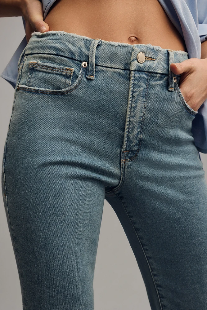 Good American Legs High-Rise Bootcut Jeans