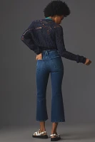 Good American Legs Crop Mini Bootcut Jeans