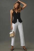 Good American Legs Crop Mid-Rise Mini Bootcut Jeans