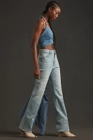 Good American Gem Icon High-Rise Straight-Leg Jeans