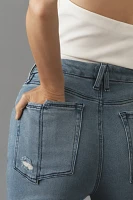 Good American Straight High-Rise Jeans