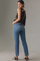 Good American Legs High-Rise Straight Jeans