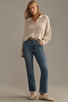 Good American Legs Mid-Rise Straight Jeans