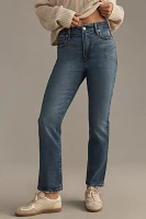 Good American Legs Mid-Rise Straight Jeans