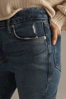 Good American Legs Mid-Rise Straight Jeans