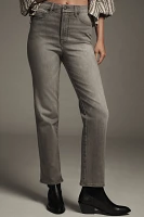 Good American Curve High-Rise Straight-Leg Jeans