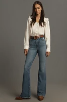 Good American Legs High-Rise Flare Jeans