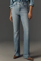 Good American Curve High-Rise Bootcut Jeans