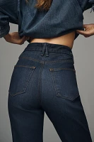 Good American Curve High-Rise Straight-Leg Jeans