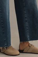 Good American Waist High-Rise Cropped Palazzo Jeans