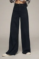 Good American Waist Palazzo High-Rise Wide-Leg Jeans