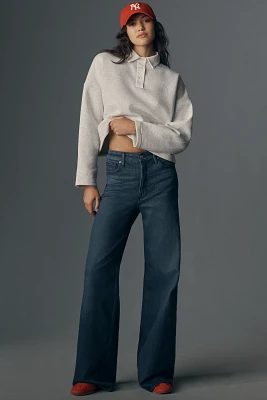 Good American Skate High-Rise Wide-Leg Jeans