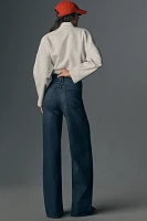 Good American Skate High-Rise Wide-Leg Jeans