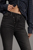 Good American Legs Mid-Rise Crop Mini Bootcut Jeans