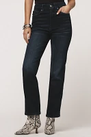 Good American Always Fits Curve High-Rise Straight-Leg Jeans