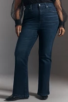 Good American Always Fits Curve High-Rise Straight-Leg Jeans