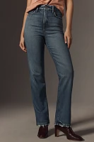 Good American Soft Tech Curve Straight Jeans