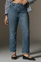 Good American Soft Tech Curve Straight Jeans