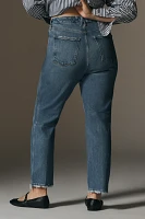 Good American Soft Tech Curve Straight Jeans