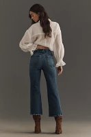 Good American Legs Crop Mini Boot Jeans