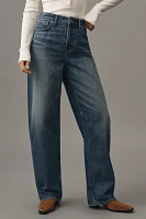 Good American Barrel High-Rise Taper Jeans