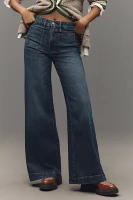 Good American Waist Palazzo Patch Pocket Jeans