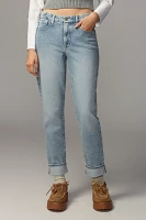 Good American The Soft-Tech Weekender Relaxed Cuff Jeans