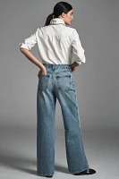 Good American Skate High-Rise Wide-Leg Jeans