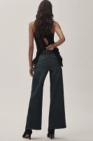 Good American Palazzo Petite Jeans