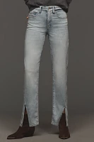 Good American Petite Boy Straight-Leg Jeans