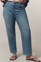 Good American Standard High-Rise Straight-Leg Jeans