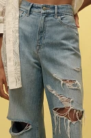 Good American Ease High-Rise Wide-Leg Jeans