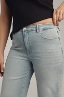 Good American Waist High-Rise Palazzo Crop Jeans