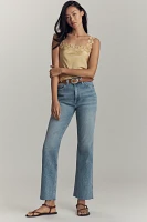 Good American Standard High-Rise Kick-Flare Jeans
