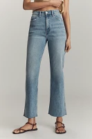 Good American Standard High-Rise Kick-Flare Jeans