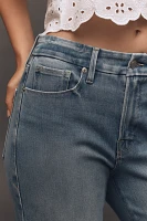 Good American Legs High-Rise Straight-Leg Jeans