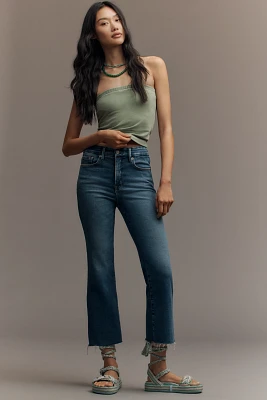 Good American Legs Crop Mini Bootleg Jeans