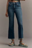 Good American Legs Crop Mini Bootleg Jeans