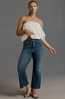Good American Legs Crop Mini Bootleg Jeans