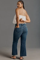 Good American Legs Crop Mini Bootleg Jeans