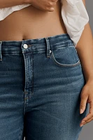 Good American Legs Crop Mini Bootleg Jeans