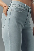 Good American Legs Soft Tech High-Rise Flare Jeans