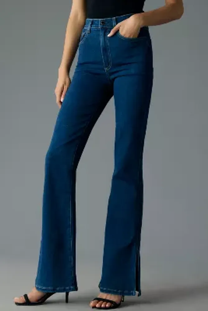 Le Jean Stella High-Rise Flare Jeans