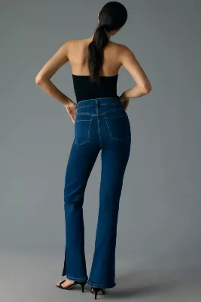 Le Jean Stella High-Rise Flare Jeans